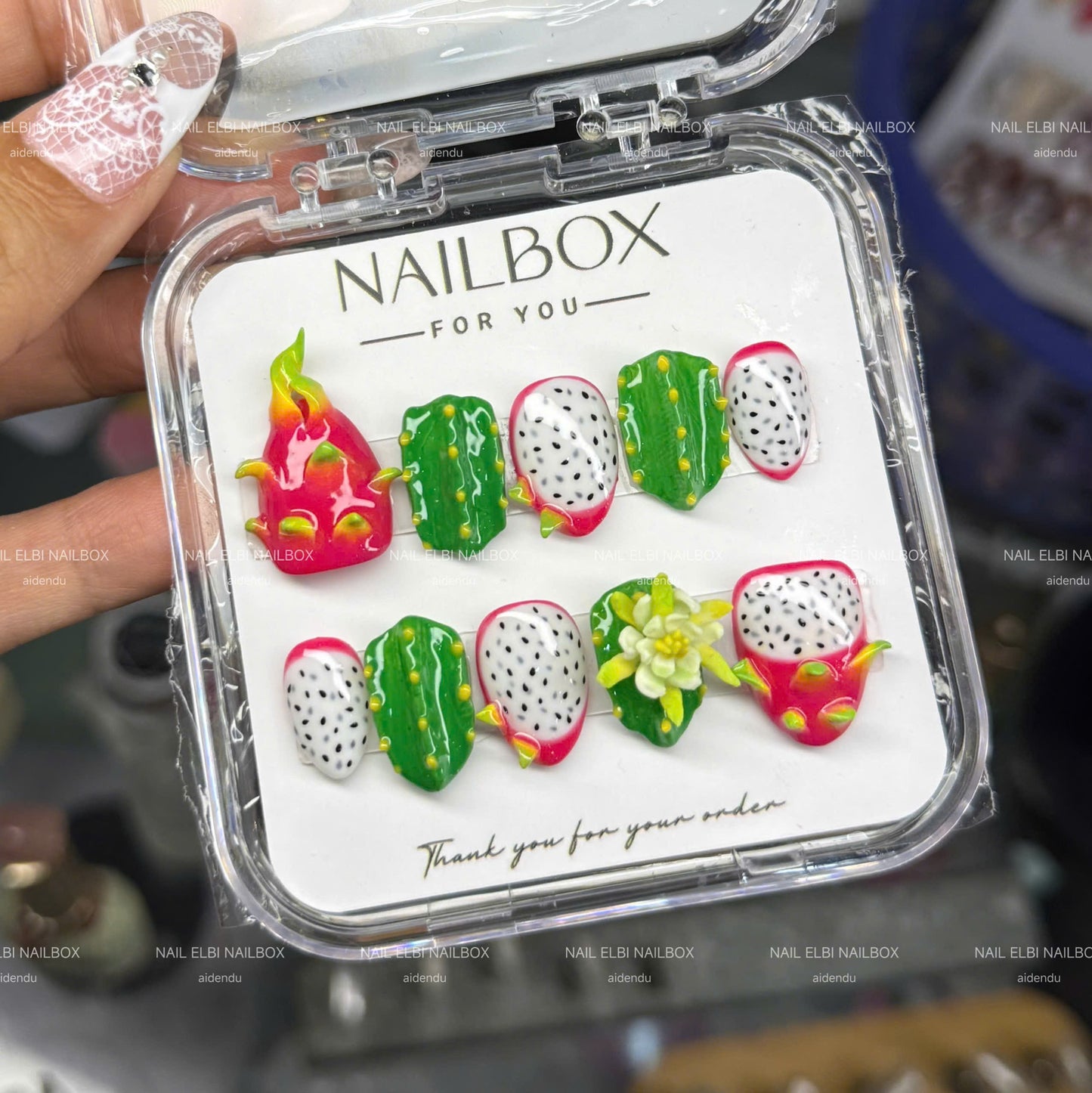 Pitaya Garden Handmade Press-On Nails