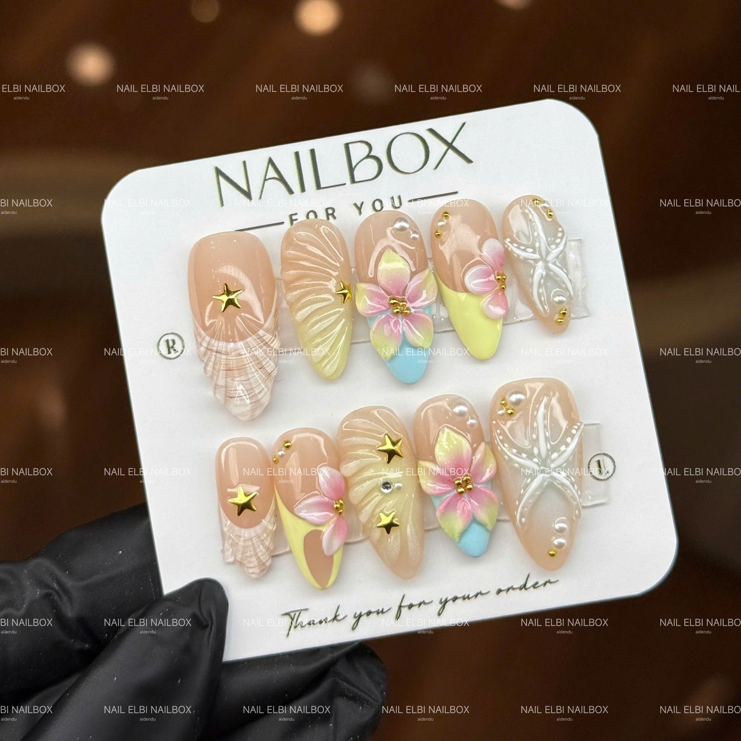 Dune Petal Handmade Press-On Nails