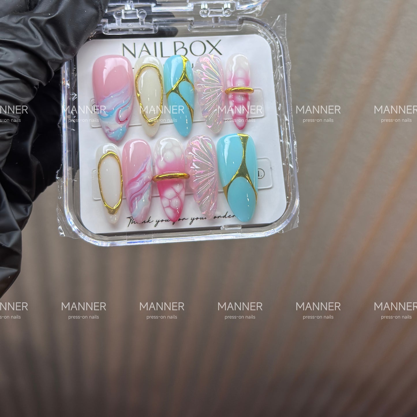 Opaline Garden Handmade Press-On Nails