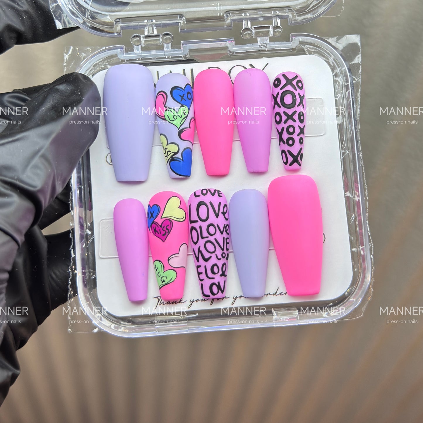 Love Notes Handmade Press-On Nails