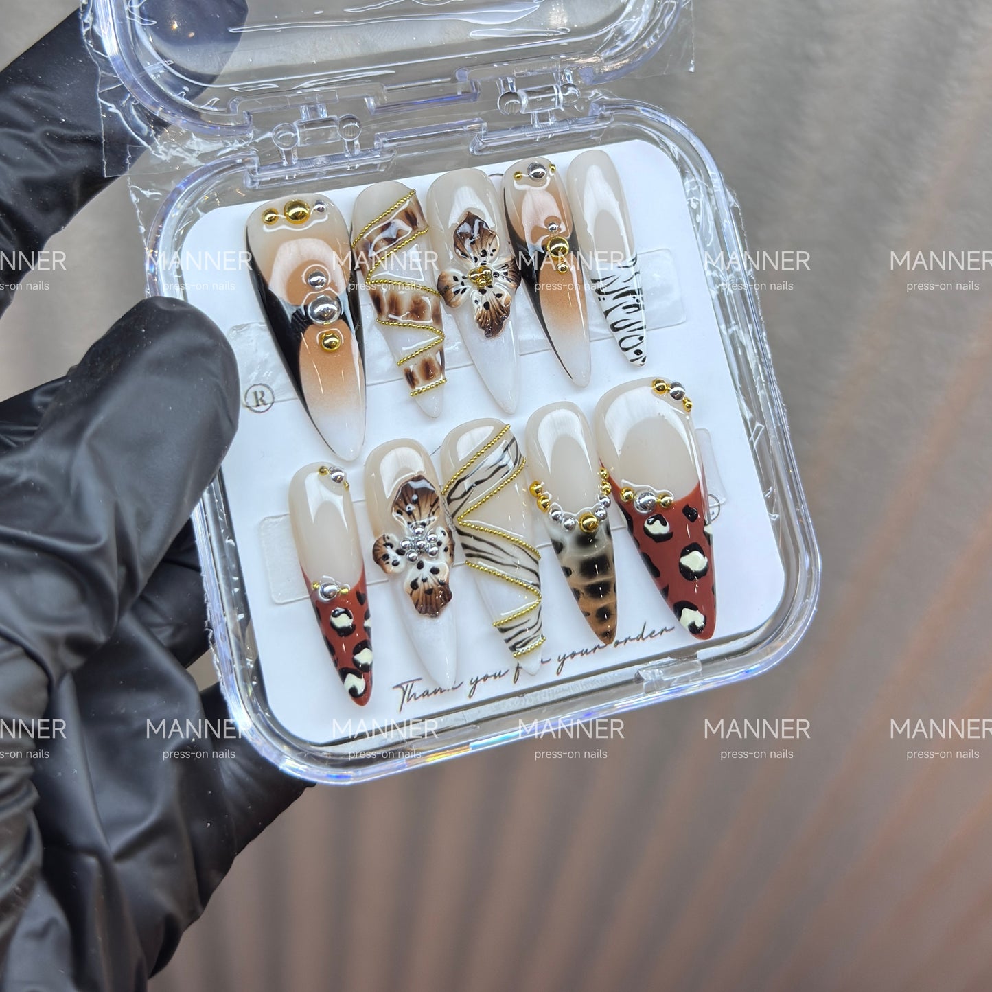Savanna Reverie Handmade Press-On Nails