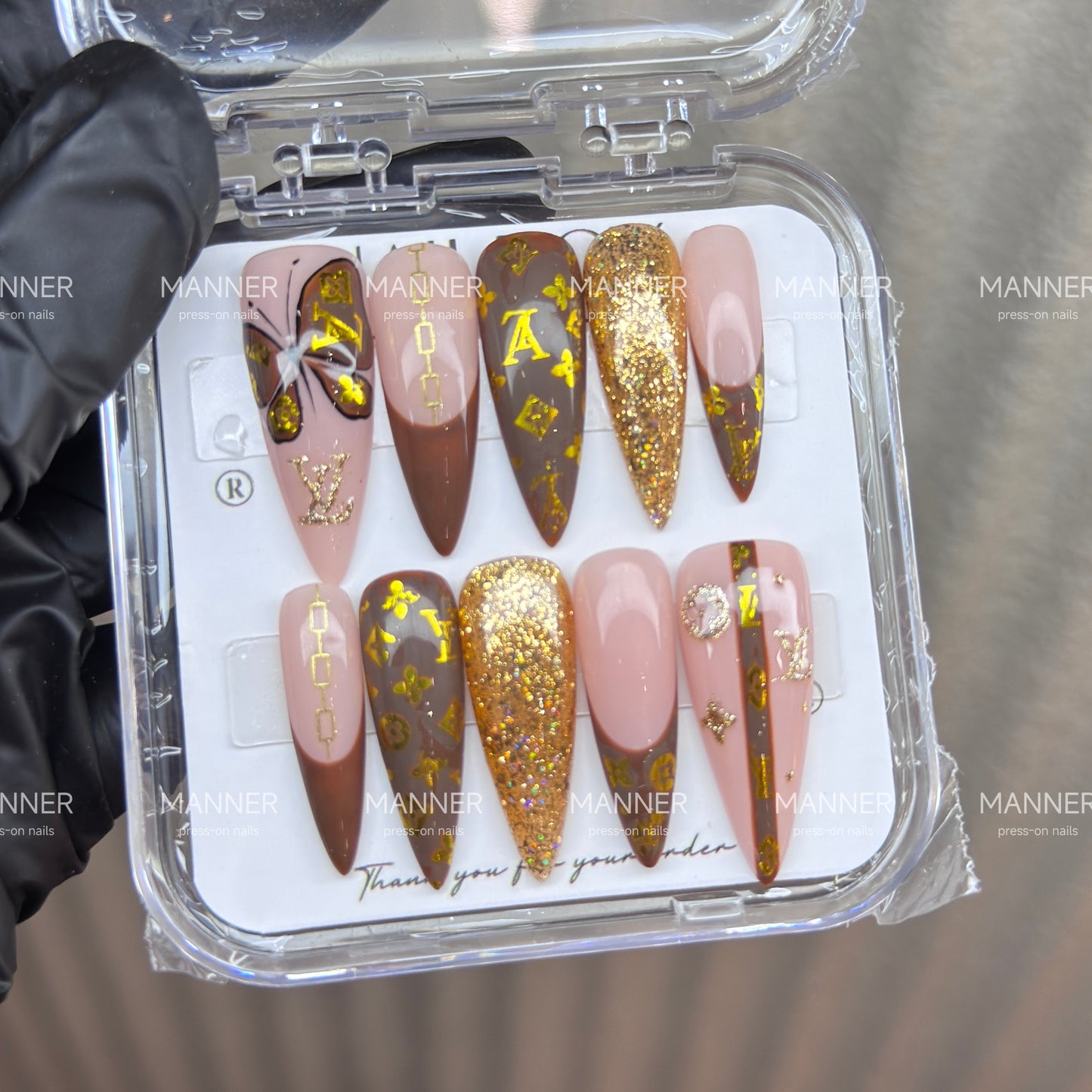 Gilded Passage Handmade Press-On Nails