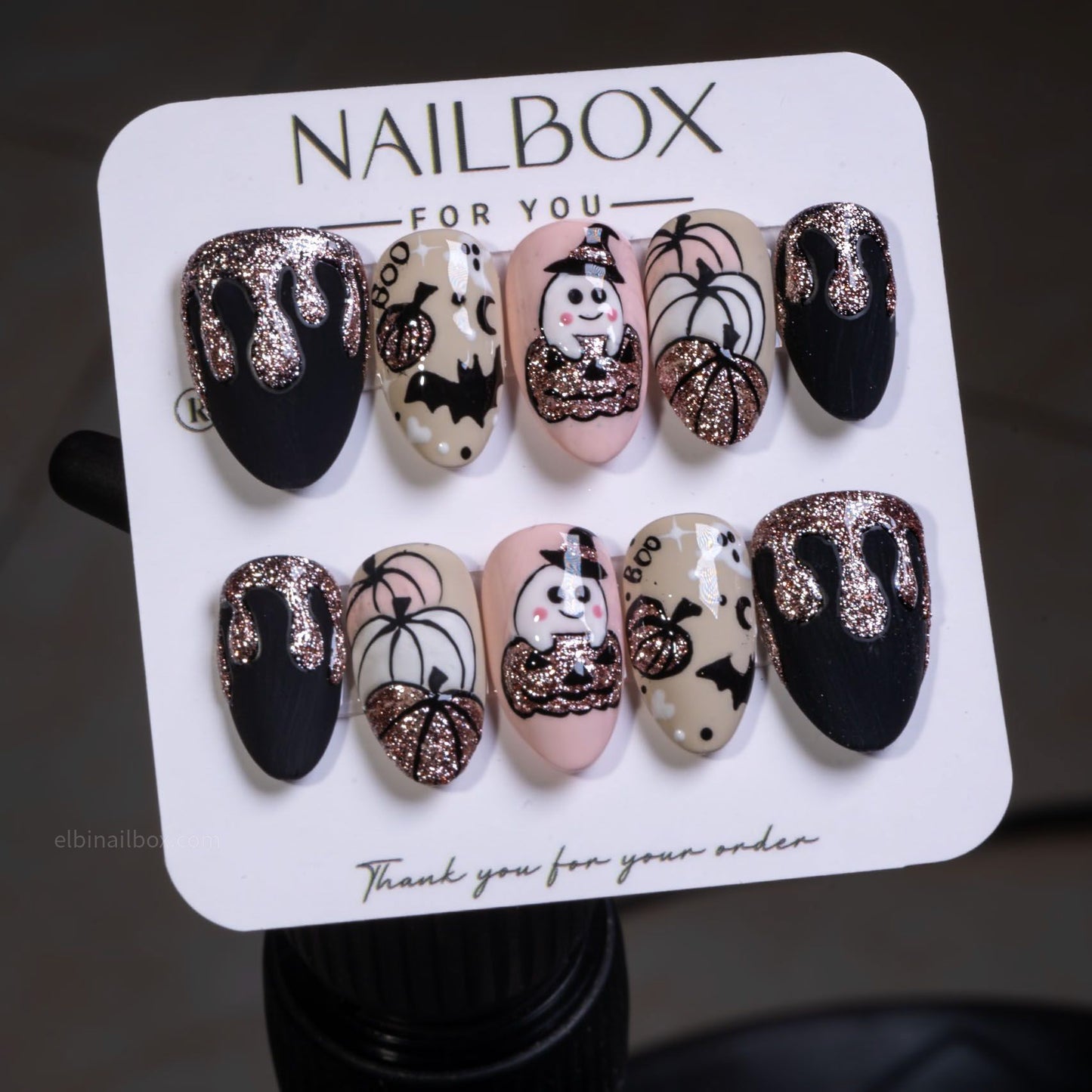 Copper Spell Handmade Press-On Nails
