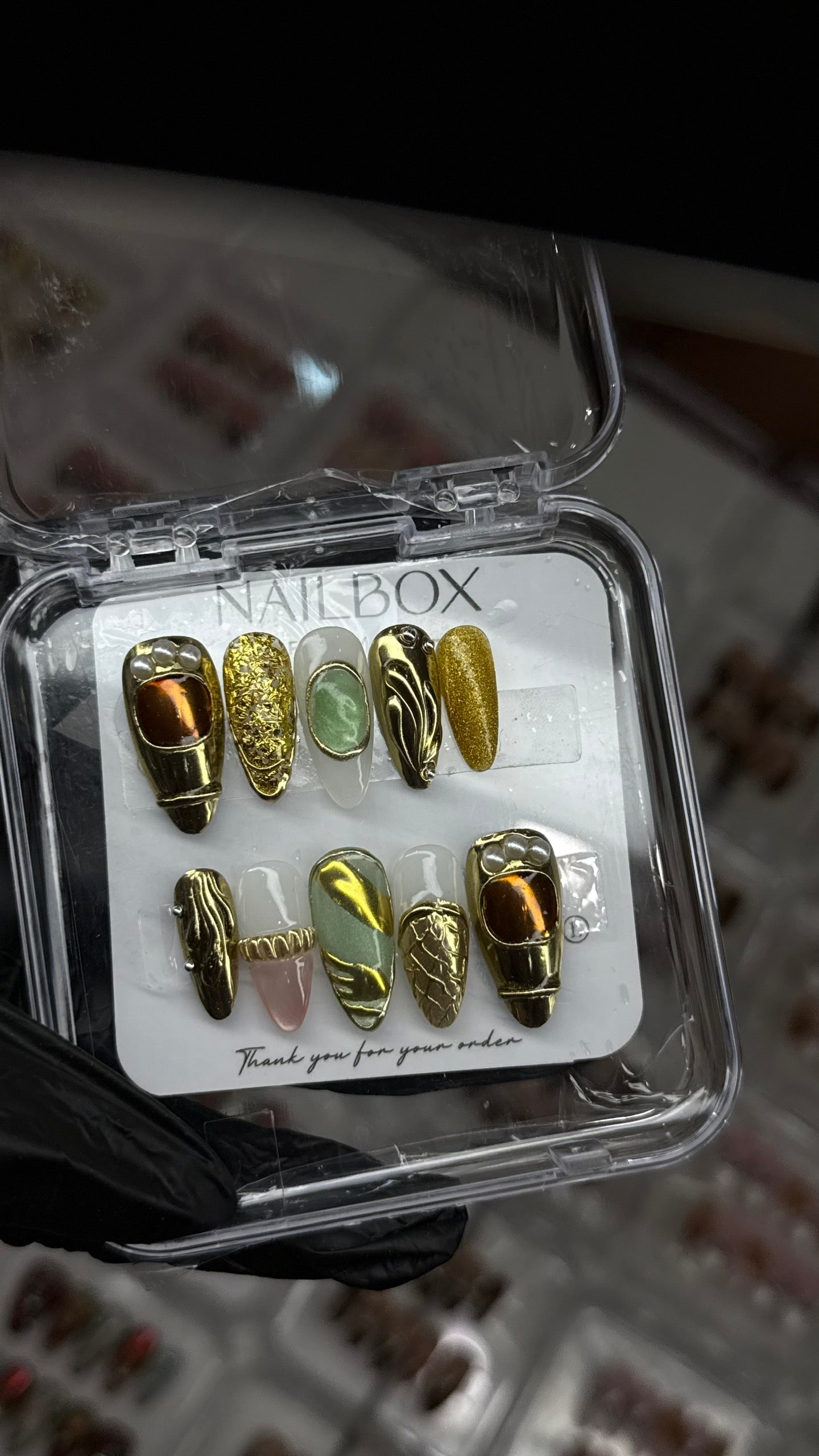 Gilded Relic Press-On Nails