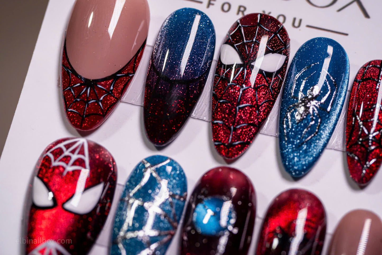 Spider-Man Brand New Day Handmade Press-On Nails