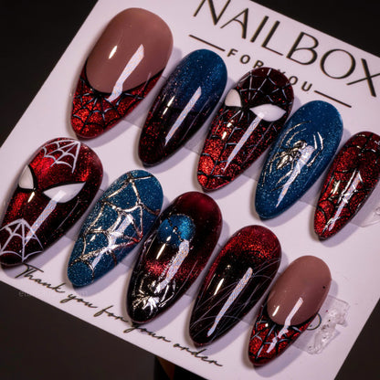 Spider-Man Brand New Day Handmade Press-On Nails