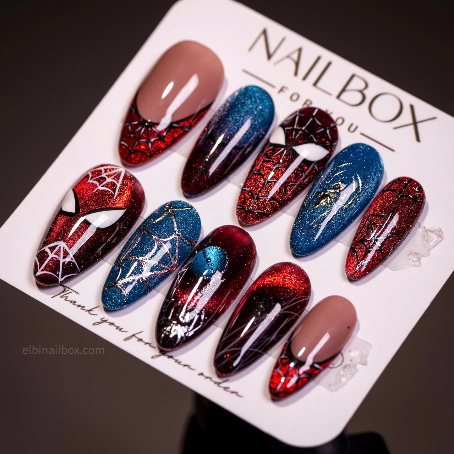 Spider-Man Brand New Day Handmade Press-On Nails