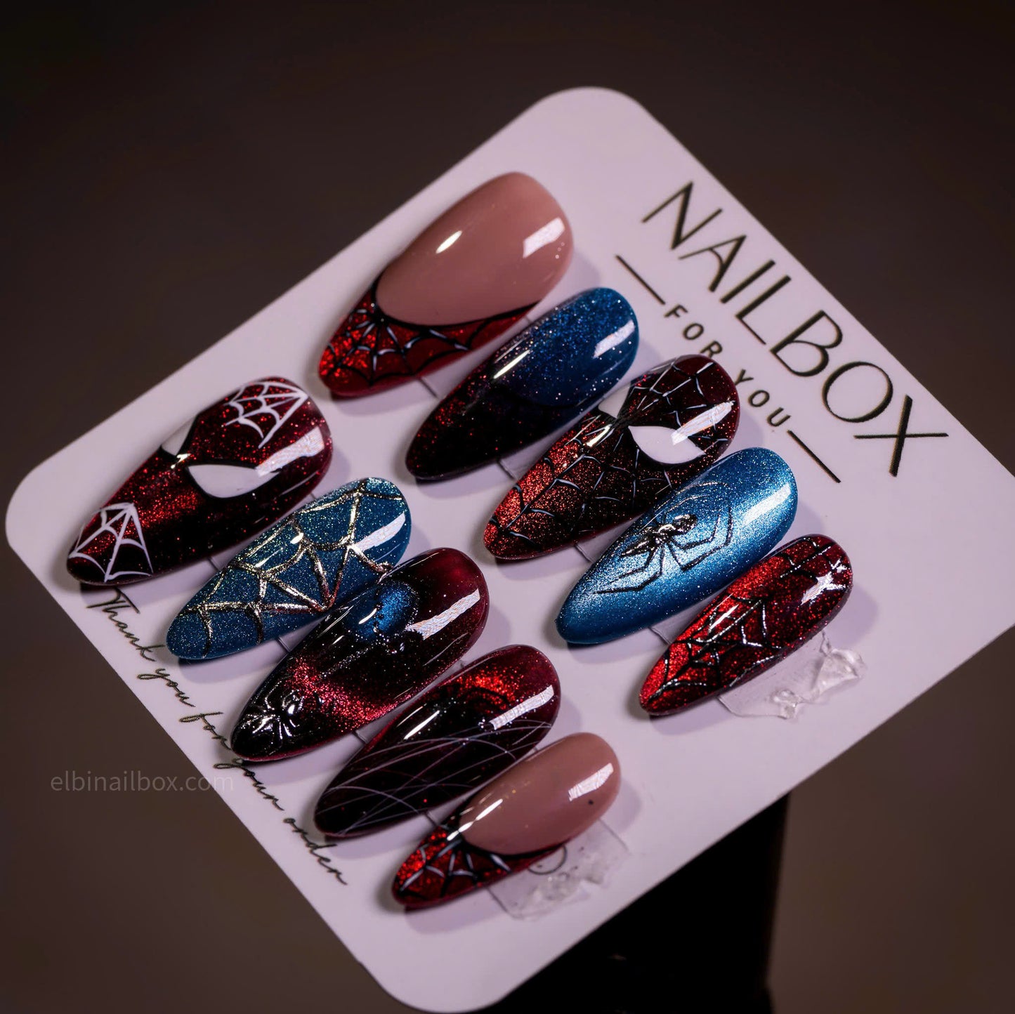 Spider-Man Brand New Day Handmade Press-On Nails