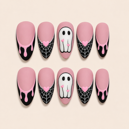 Pink Specter Handmade Press-On Nails