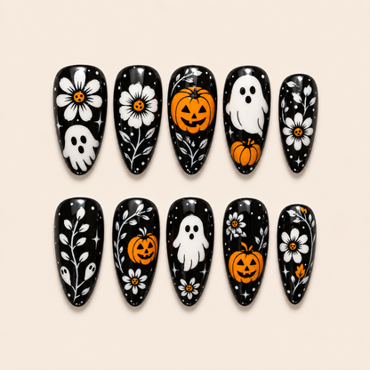 Midnight Harvest Handmade Press-On Nails