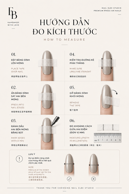 Cocoa Arabesque Handmade Press-On Nails