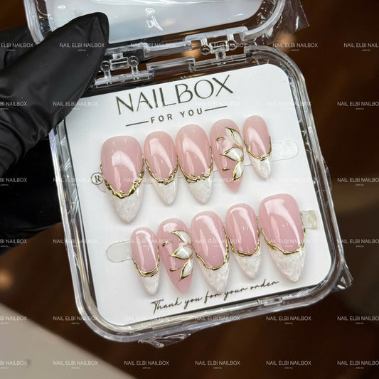 Gilded Laurel Handmade Press-On Nails