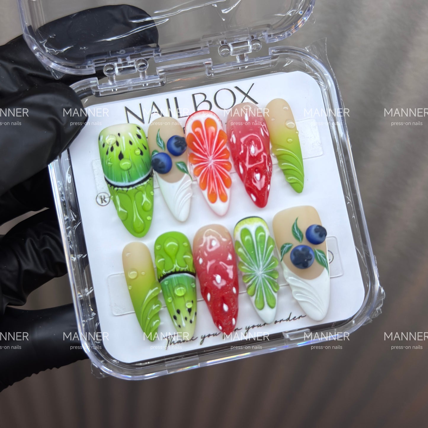 Orchard Dew Handmade Press-On Nails