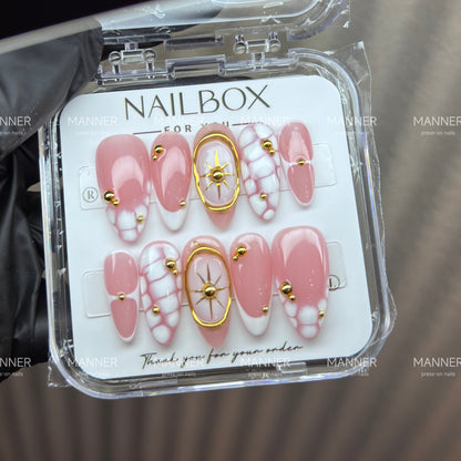 Rose Solstice Handmade Press-On Nails