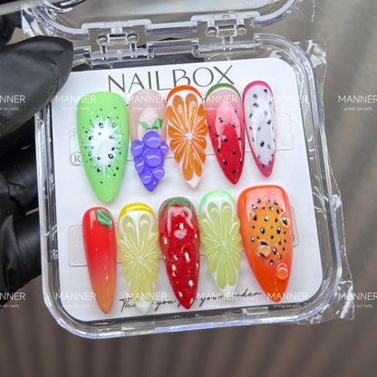 Orchard Spectrum Handmade Press-On Nails