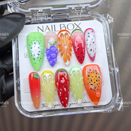 Orchard Spectrum Handmade Press-On Nails