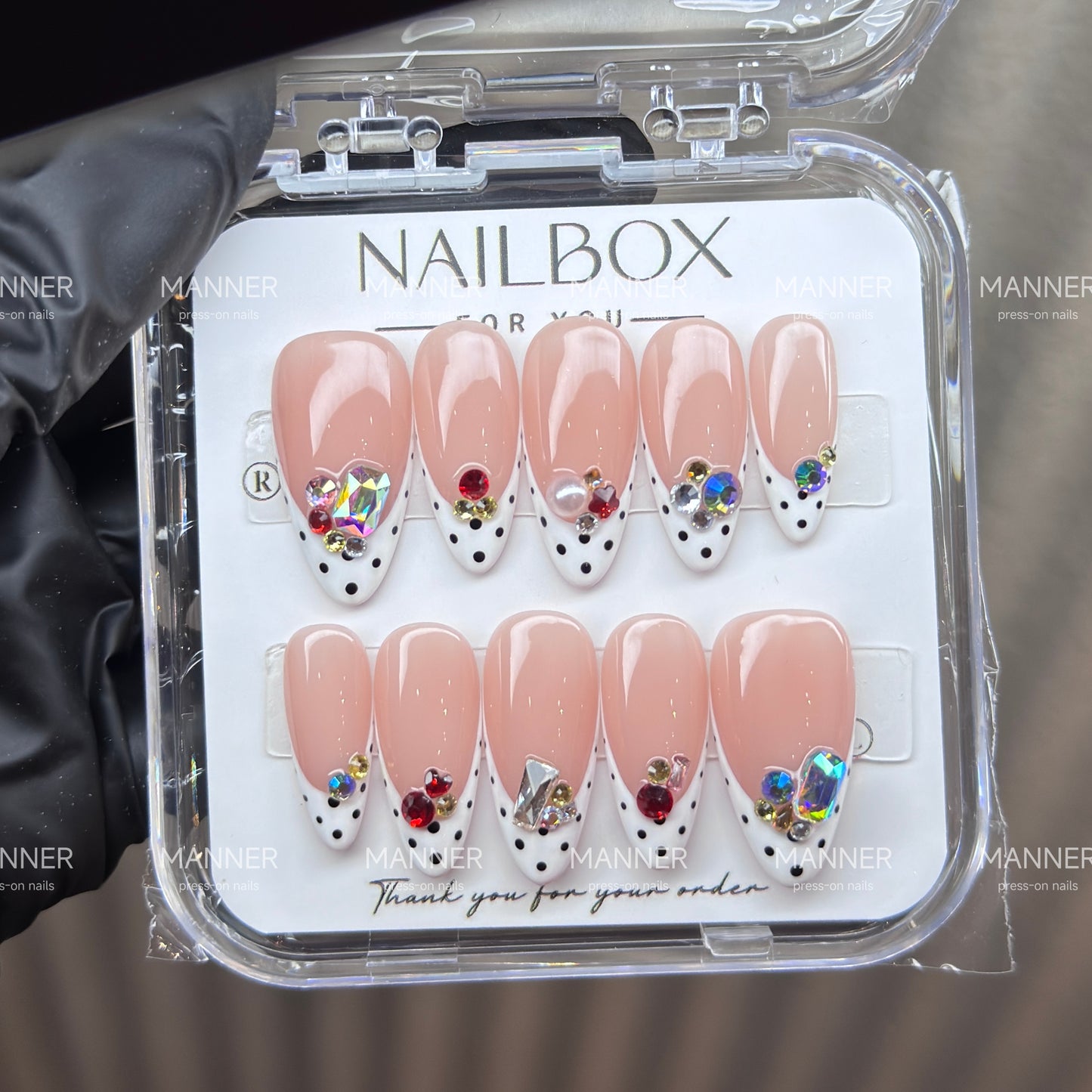 Polished Confetti Handmade Press-On Nails