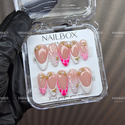 Blush Reverie Handmade Press-On Nails