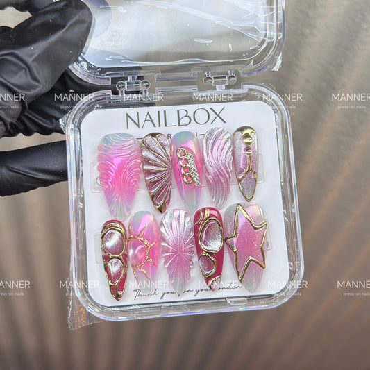 Aurora Relic Handmade Press-On Nails