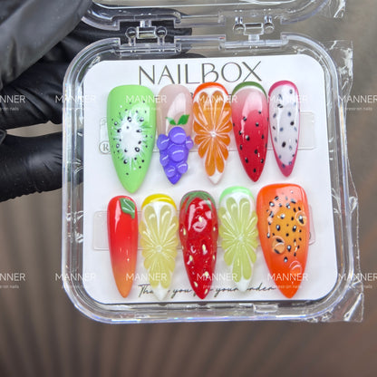 Orchard Spectrum Handmade Press-On Nails