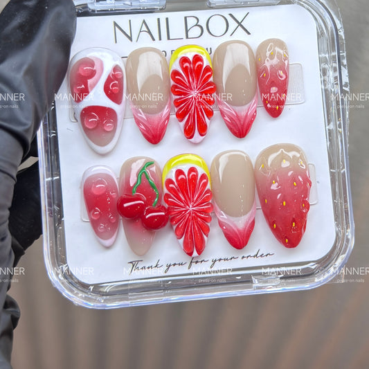 Ruby Orchard Handmade Press-On Nails
