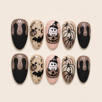 Copper Spell Handmade Press-On Nails