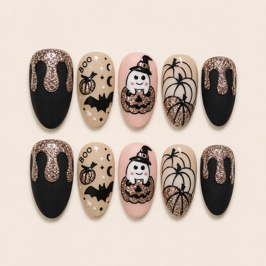 Copper Spell Handmade Press-On Nails